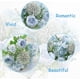 thumbnail image 5 of Flores Artificiales YONGSHENG Peonías Falsas Hortensias De Seda Claveles De Plástico, 5 of 5