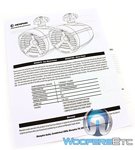 memphis 8 marine speakers