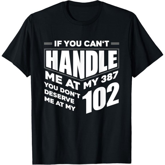 Funny If You Can't Handle Me Diabetic Type 1 Diabetes T1D T-ShirtMen's and women's gift, black and white T-shirt, size: Extra large S-4XL