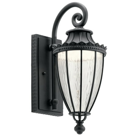 

Kichler 49751Led Wakefield 1 Light 17.75 High Led Outdoor Wall Sconce - Black
