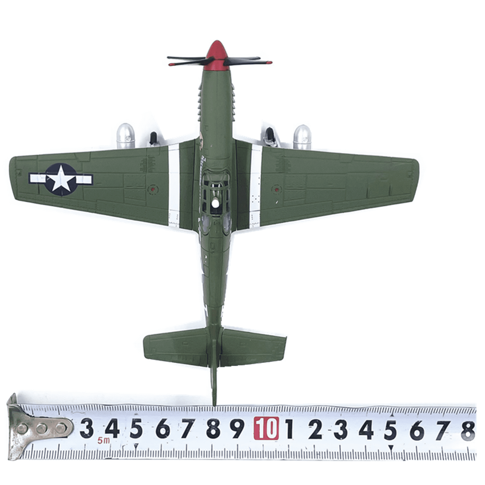 1/72 Scale US P51 Mustang Fighter Plane Model Metal Fighter Military Static Display Model Toys