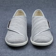 thumbnail image 3 of zapatos ortopédicos de moda con pies anchos y hinchados, ajuste de eversión del pulgar, zapatos para diabéticos suaves y cómodos, zapatos informales para caminar, 3 of 5