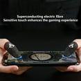 thumbnail image 6 of Gaming Finger Sleeves Anti slip Sweatproof Ultra thin Gloves Fingertip Cover for Mobile Game, 6 of 7