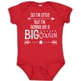 thumbnail image 3 of Inktastic So I'm Little, but I'm Gonna Be a Big Cousin Boys or Girls Baby Bodysuit, 3 of 5
