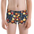 thumbnail image 5 of Yiaed Colorful Astronomy Print Boys' Boxer Briefs Cotton Casual Stretch Comfort Boys Boxers - Kids Boxer Briefs Underwear for Boys (6-18)-X-Small, 5 of 5