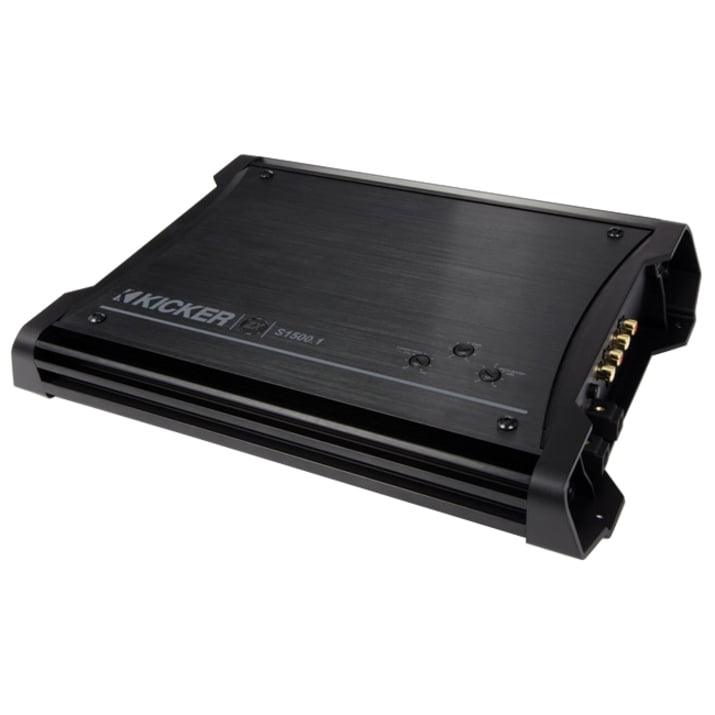 Kicker ZX ZX500.1 Car Amplifier, 500 W RMS, 1 Channel, Class D