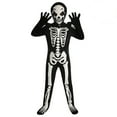 thumbnail image 2 of Hbdhejl Baby Toddler Boys Romper Bodysuits Kids Skeleton Glow In The Dark Skeletons Skeleton Black 4-5 Years, 2 of 5