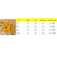 thumbnail image 7 of Qiylii Halloween Romper Pumpkin Long Sleeve Round Neck Bodysuit + Hat, 7 of 7