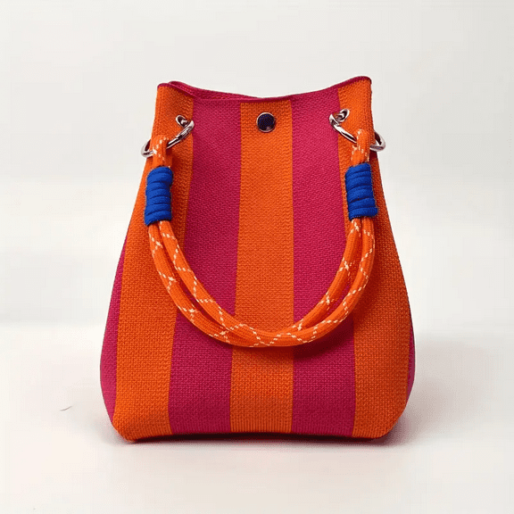 Orange Satchel Purse