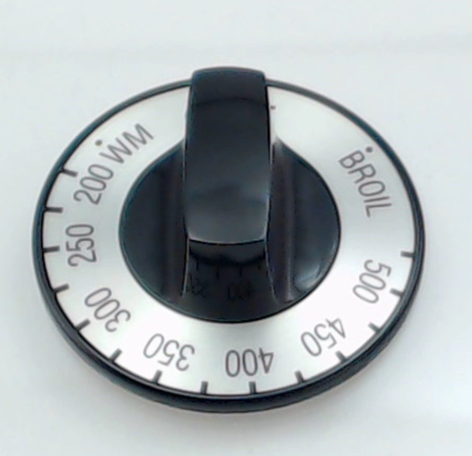 Hotpoint Oven Cooker Hob Control Knob Genuine Temperature Thermostat Silver Dial 