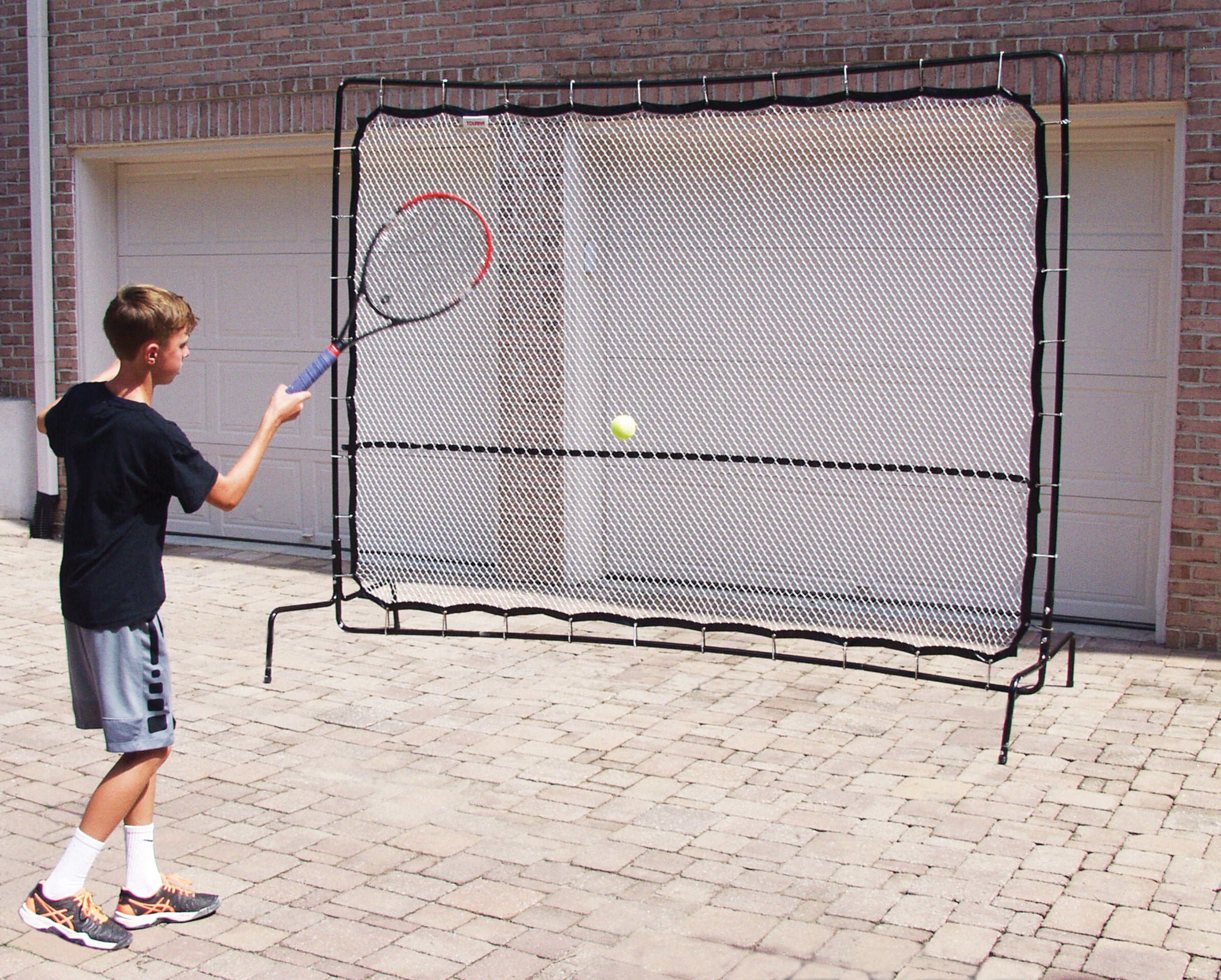 Tourna Rally Pro Adjustable Tilt Rebound Net (7x7 ft) for Tennis and  Pickleball