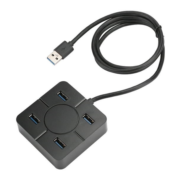USB Splitter,Hub USB3.0 Splitter 4in1 Hub Docking Station Sleek