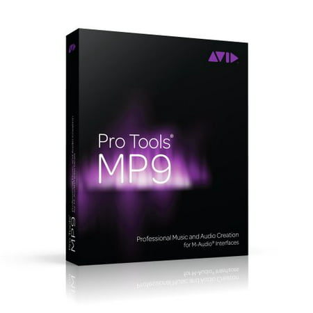 Pro Tools MP 9 - Professional Music and Audio Creation for M-Audio