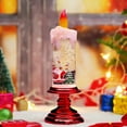 thumbnail image 5 of Christmas Exquisite Flameless Candles Liquid-Filled with Christmas Theme Figurine Inside Transparent LED Electric Candles Warm Glow Handheld & Portable Battery Operated Winter Home Decor for Holidays, 5 of 7