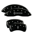 thumbnail image 3 of MGP 4 Caliper Covers Engraved Front Lincoln Engraved Rear Star logo Black finish silver ch Fits select: 2013-2016 LINCOLN MKS, 3 of 6