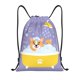 thumbnail image 1 of Fotbe Corgi Washing in Bathtub Bolsa Mochila con Cordón Estampada, Bolsa de Gimnasio Deportiva, Bolsa Cinch, Bolsa con Cordón para Hombres y Mujeres-Medium, 1 of 6