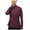 Wine, variant on Utoimkio Women's Long Sleeve Lightweight Athletic Shirts Full Zipper Quick Dry Yoga Workout Shirts Gym Slim Fit Tops for Women