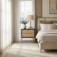 thumbnail image 3 of Origins by Alpine Larsen 2 Drawer Nightstand in Black, 3 of 7