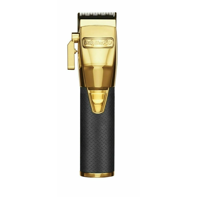 BaByliss PRO GoldFX Boost+ Gold Adjustable Blade Cordless Clipper FX870GBP  - NEW