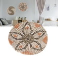 thumbnail image 1 of Decoración de Cesta de Pared de Estilo Bohemio 1 Pieza Hecha a Mano Colgante de Algas Marinas Decoración de Pared Tejida Redonda Hecha a Mano para Sala de Estar Dormitorio ANGGREK  Otros, 1 of 8
