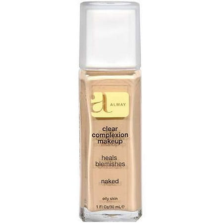 Almay Clear Complexion Makeup with BlemisHeal Technology, Oil Free (Best Powder To Set Foundation For Oily Skin)