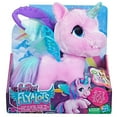 thumbnail image 3 of furReal Flyalots Flitter My Alicorn Plush Interactive Toy, Unicorn Toys, Animatronic Pet Toy for Kids 4+, 3 of 7