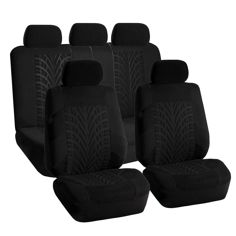FH Group Black Travel Master Side Airbag Compatible Car Seat Covers