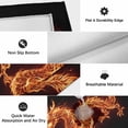 thumbnail image 5 of Dragon Flames Outdoor Rug 5x7 Ft, Non Slip Washable Area Rug, Orange Dragons Abstract Modern Art Patio Rugs Carpet Runner, Large Floor Mat for Indoor/Outdoor Deck Porch Camping, 5 of 8