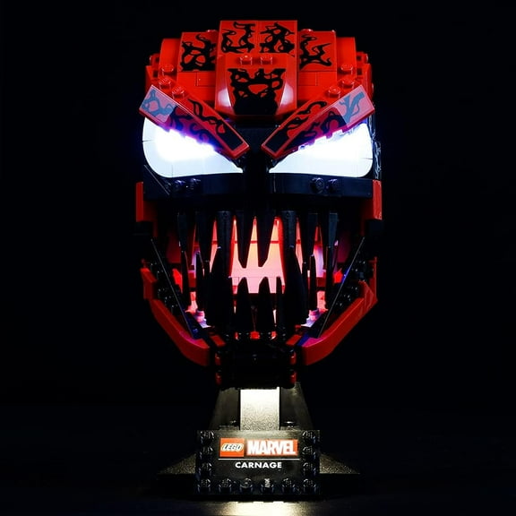 Led Lighting Kit Light Sets for Lego Carnage Head Spider Man 76199 (76199 Excluded)