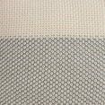 thumbnail image 6 of Parkland Collection Evo 20x20" Solid Cotton Fabric Throw Pillow in Gray/Beige, 6 of 8