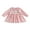 Pink, variant on BemeyourBBs Kids Toddler Baby Girls Easter Dress Outfits Puff Long Sleeve Doll Collar Plaid Embroidery Bunny Summer Dress Spring Clothes