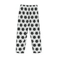 thumbnail image 6 of Balery Soccer print Men's Pajama Pants,Ultra Lightweight Pjs,Lounge Pant-Small, 6 of 9
