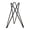 Black, variant on Iron Tripod Stand Air Plant Holder for Home Garden Use Long Term Durability Stylish Metal Plant Support Frame