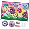 thumbnail image 3 of Juego de fútbol de juguete, lanzamiento de objetivo, juego de fiesta, regalos, equipo de entrenamiento, accesorios resistentes para parque, playa, Estilo C, 3 of 8