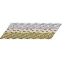 Collated Framing Nail, 2-3/8 in L, Bright, Clipped Head, 34 Degrees, 2500 PK
