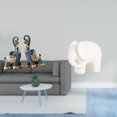 thumbnail image 2 of Figura De Elefante De Cerámica Y Resina Moderna, Escultura Decorativa, Artesanía, Estatua Coleccionable Con Almohadillas Antideslizantes Para Escritorio, Estantería, Hogar, Oficina, Mesa,, 2 of 8
