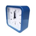 thumbnail image 1 of facefd Silent Alarm Clock Square Plastic Digital Non-Ticking Clock Portable Touching Snooze Clocks with Night Light for Blue, 1 of 9