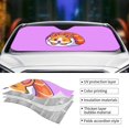 thumbnail image 5 of Disketp Windshield Sun Shade, Car Sun Shade For Front Window Corgi In Sushi Roll Sunshades Sun Visor Protector Blocks Uv Rays Foldable, 5 of 9