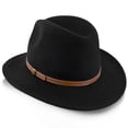 thumbnail image 4 of Jurassic - Walrus Hats Dark Brown Wool Felt Safari Hat - H7014, 4 of 5