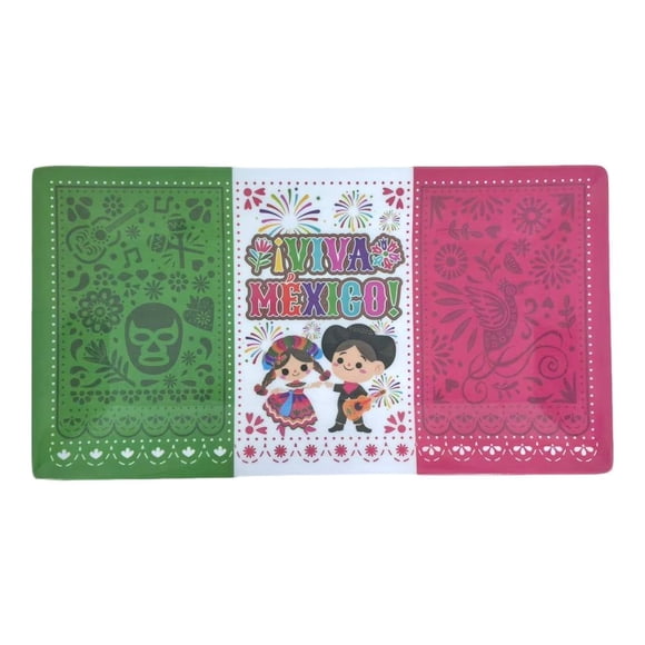 Charola Prichos Fiestas Patrias Melamina Rectangular 1 Pieza
