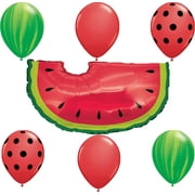 WATERMELON PICNIC Birthday Balloons Decoration Supplies Party Cookout
