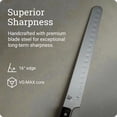 thumbnail image 2 of Shun Classic 12" Brisket Knife with Saya, 2 of 6