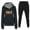 Black 2 pieces outfits, variant on wycnly Holiday Sweatsuits Set for Women Hoodies Tracksuit Set for Women Sports Workout Hooded Sweatshirt and Drawstring Jogger Sweatpant 2 Piece Sets Fashion Cup Print Lounge Set up to 60% off