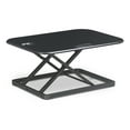 thumbnail image 5 of True Seating Ergo Standing Desk Converter, Height Adjustable, Black, 26.8 inch, 5 of 11