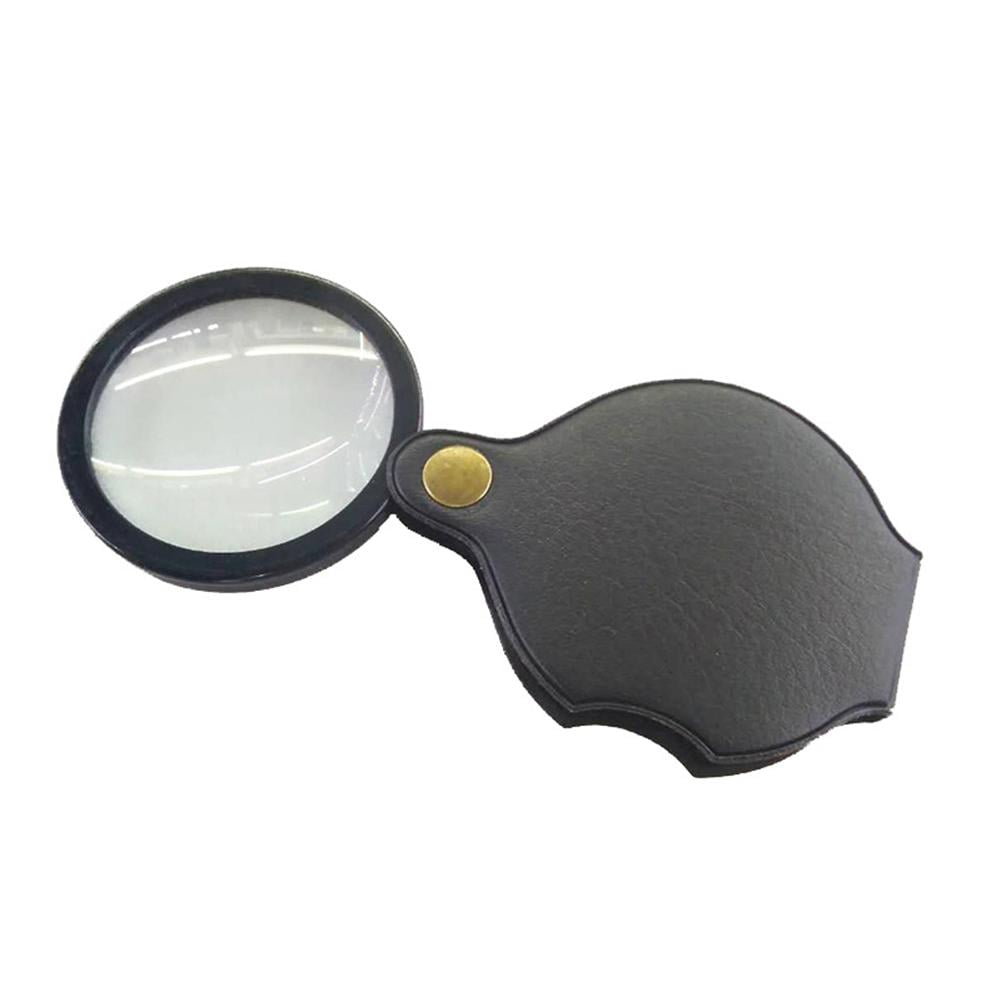 Mini Pocket 8X Folding Jewelry Magnifier Magnifying Eye Glass Loupe