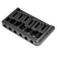 thumbnail image 5 of Musiclily Pro 52.5mm(2-1/16 inch) String Spacing Modern Style Saddle Hardtail Fixed Bridge Non-Tremolo Bridge for Strat Tele Style Electric Guitar, Black, 5 of 5