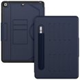 thumbnail image 3 of Junayo Case for iPad 7th/8th/9th Gen 10.2 inch Strong Magnetic Auto Sleep Shockproof Case with Multi-Angles Stand Pen Holder Card Slot, 3 of 7