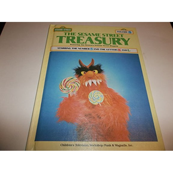 Pre-Owned The Sesame Street Treasury, Vol. 8: Starring the Number 8 and the Letters K and L (Hardcover) 0834300605 9780834300606