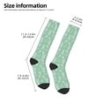 thumbnail image 5 of Daiia Sports Socks Tropical Pineapple Printed Novelty Crew Socks for Men Women Knee High Socks Cotton Socks Soft & Breathable Support Unisex Socks, 5 of 9