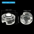 thumbnail image 2 of Uxcell 13mm LED Convex Lens 15 Degree Beam Angle Acrylic LED Optical Lens for 1W 3W LED Lamp Beads 20 Pack, 2 of 6